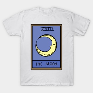 the moon tarot card T-Shirt